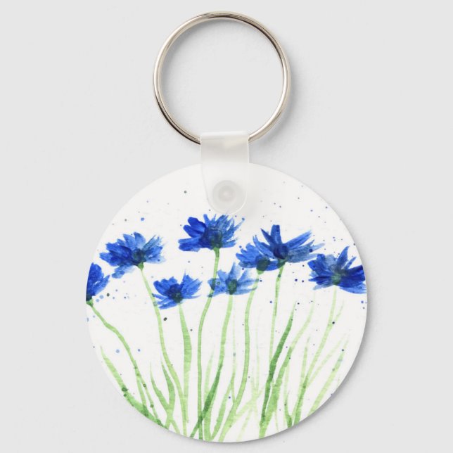 Blume Schlüsselanhänger (Vorderseite)
