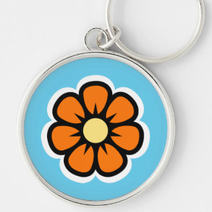 Blume Schlüsselanhänger