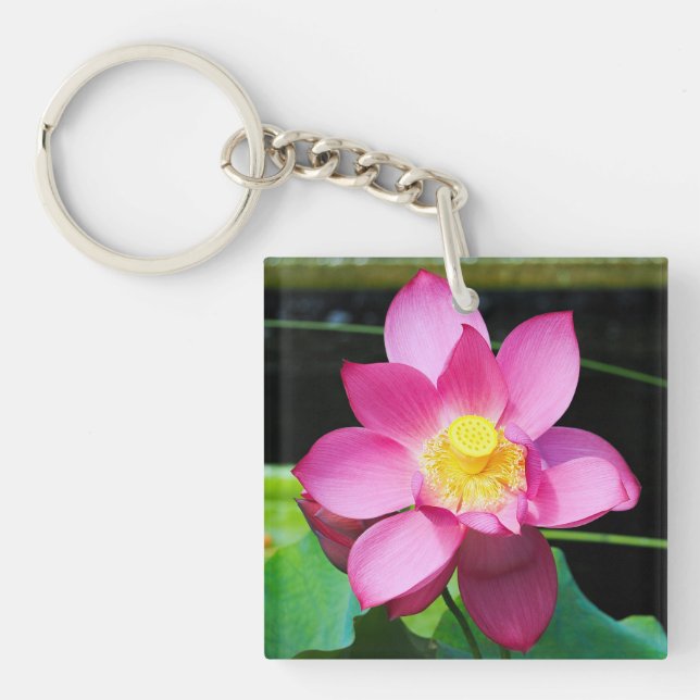 Blume Schlüsselanhänger (Vorderseite)