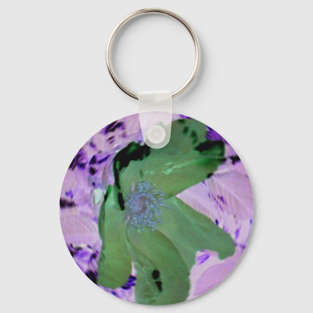 Blume Schlüsselanhänger (Vorderseite)