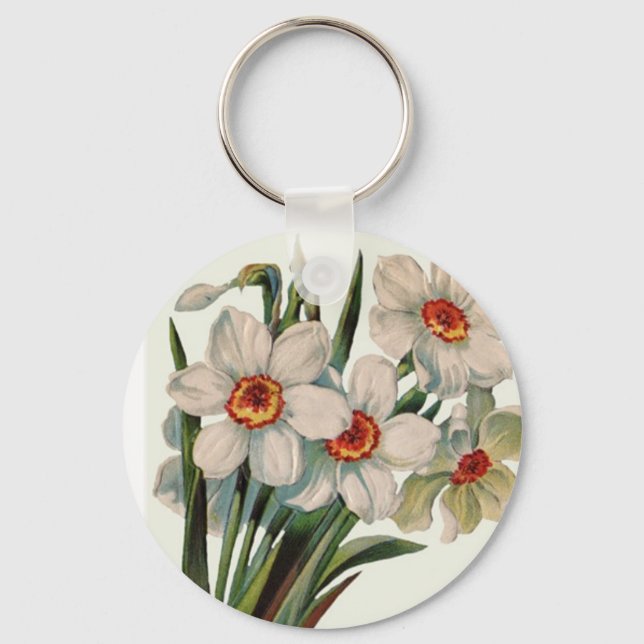 Blume Schlüsselanhänger (Vorderseite)