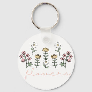 Blume Schlüsselanhänger