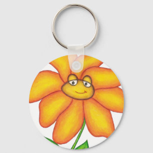 Blume Schlüsselanhänger