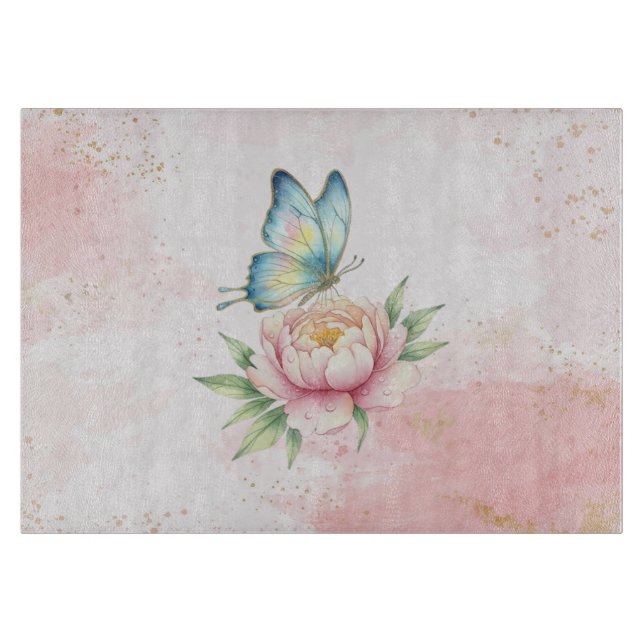 Blume Schneidebrett (Vorderseite)