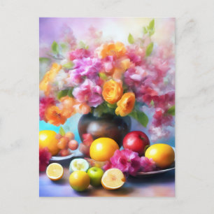 Blume Schönheitskunst Postkarte