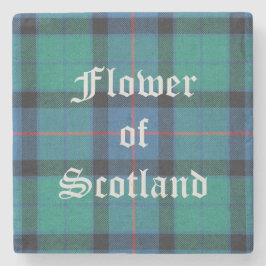 Blume Schottland, Blume Schottland Tartan, Steinuntersetzer