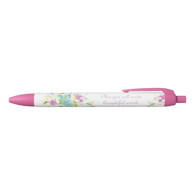 Blume Schreibstift Kugelschreiber (Oberseite)