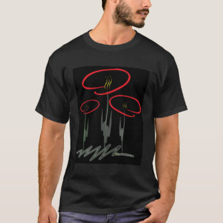 BLUME SCHWARZ T-Shirt