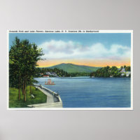 Blume See, Scarface Berg in Entfernung