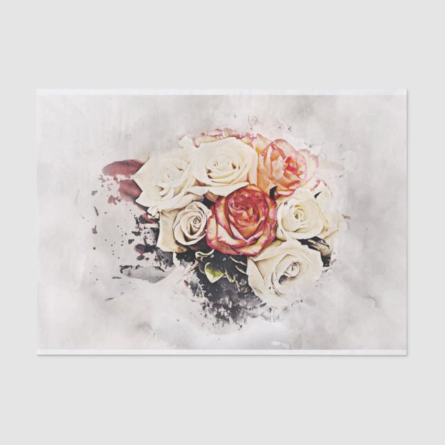 Blume Seidenpapier (Vorderseite)