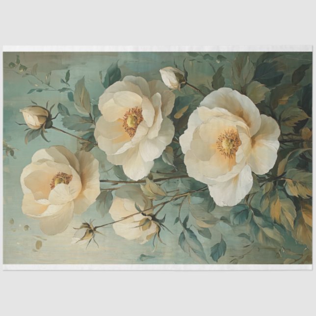 Blume Seidenpapier (Vorderseite)