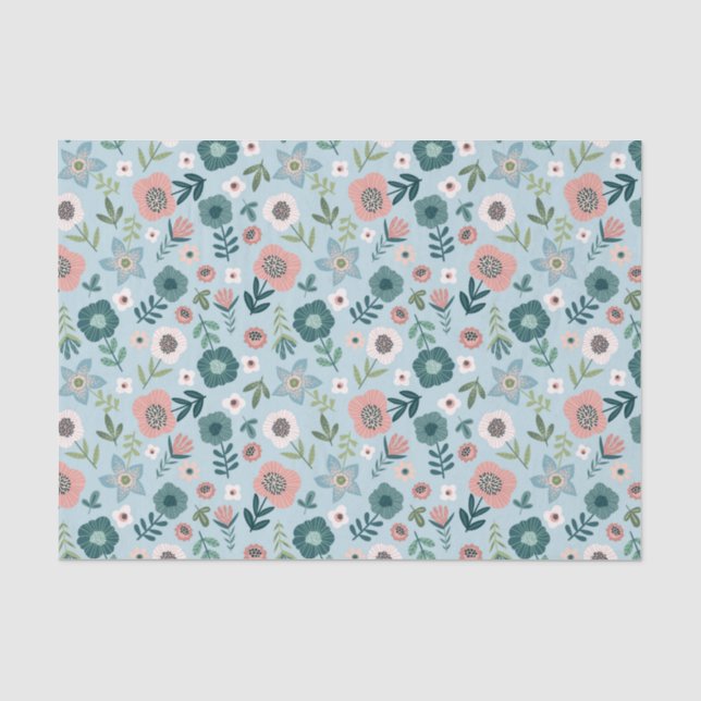 Blume Seidenpapier (Vorderseite)