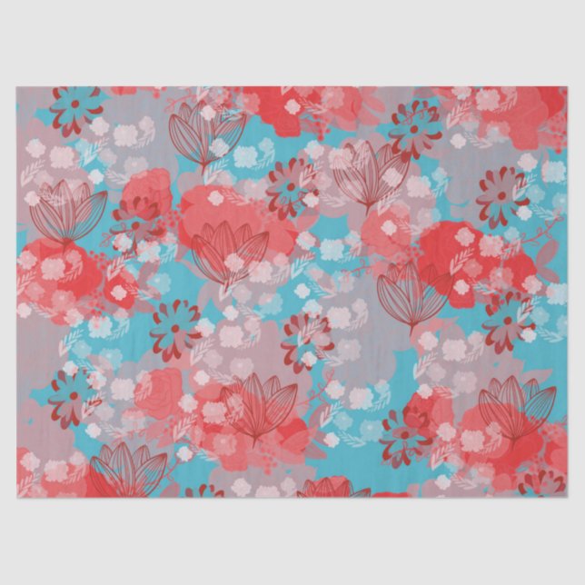 Blume Seidenpapier (Vorderseite)