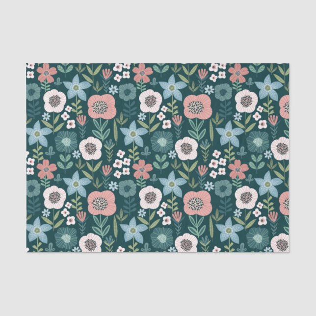 Blume Seidenpapier (Vorderseite)
