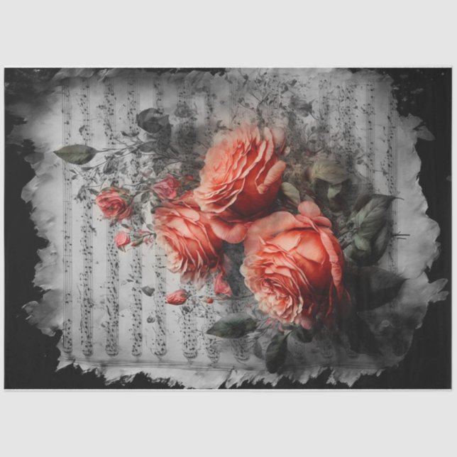 Blume Seidenpapier (Vorderseite)