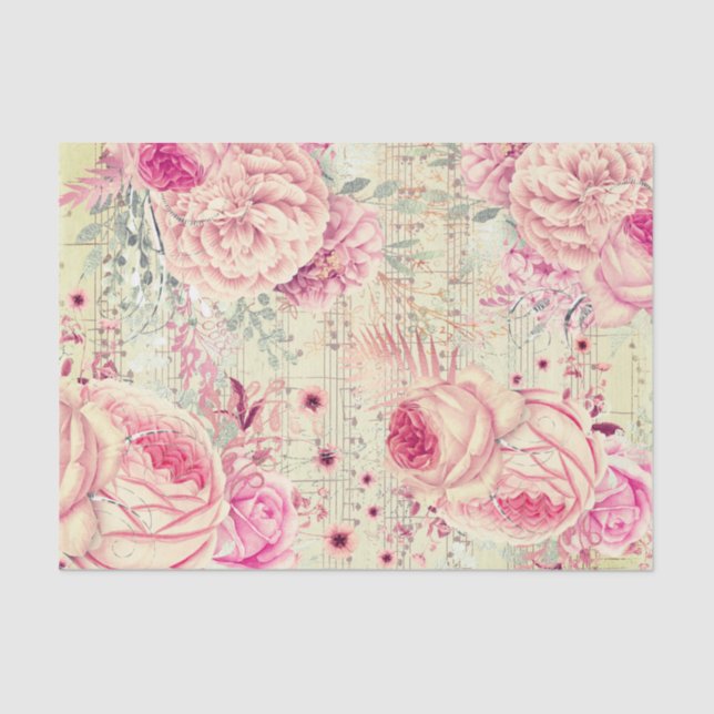 Blume Seidenpapier (Vorderseite)