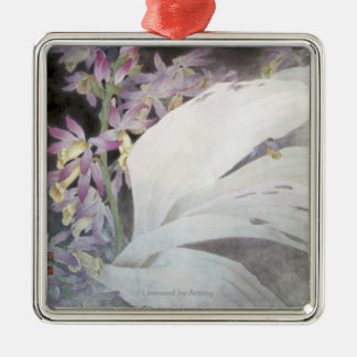 Blume Seires II Phaiuses Ornament Aus Metall