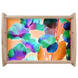 Blume Serviertablett