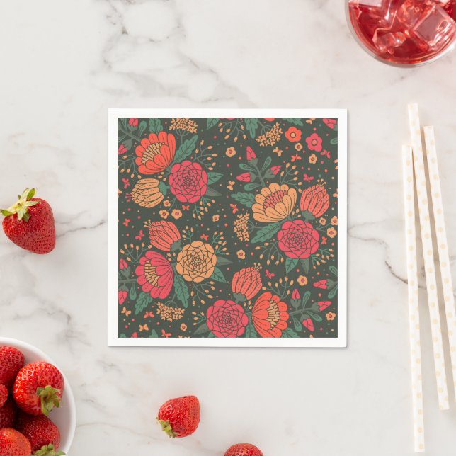 Blume Serviette (Beispiel)