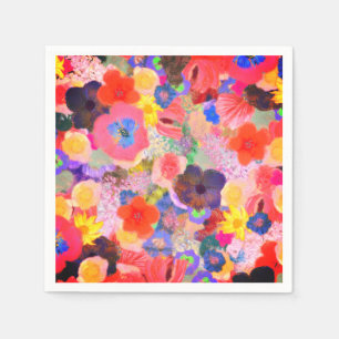 Blume Serviette