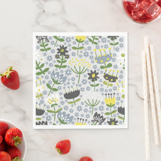 Blume Serviette