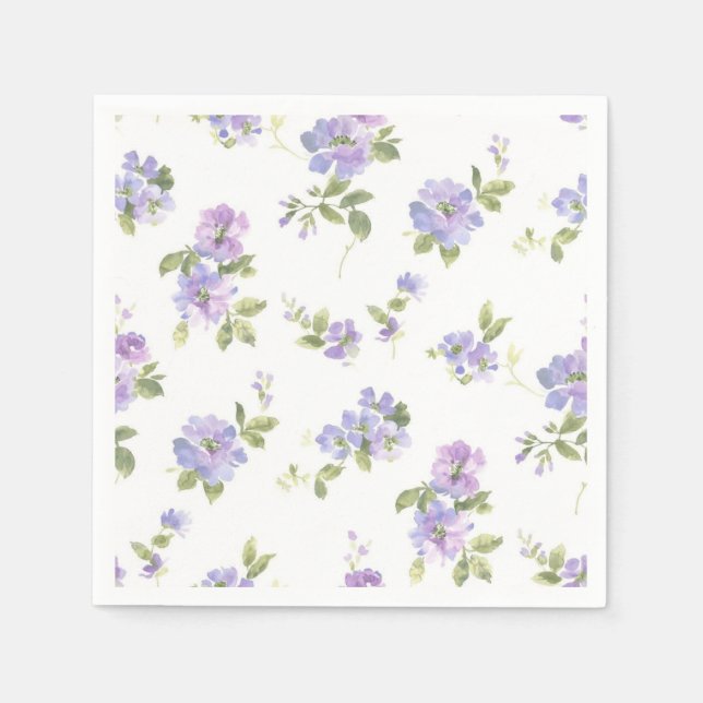 Blume Serviette (Vorderseite)