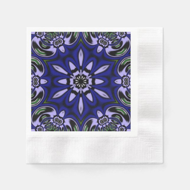 Blume Serviette (Vorderseite)