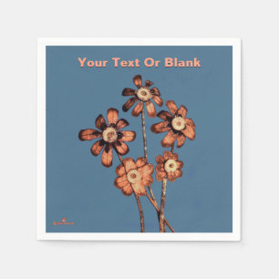 Blume Serviette