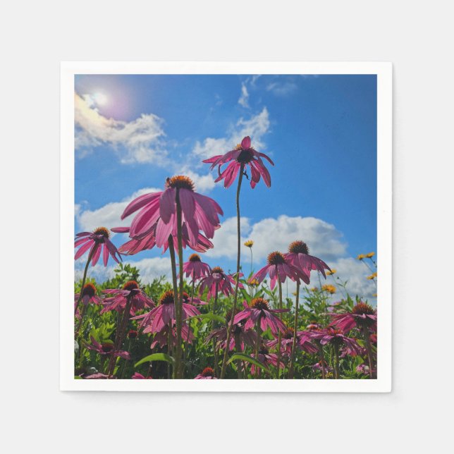 Blume Serviette (Vorderseite)