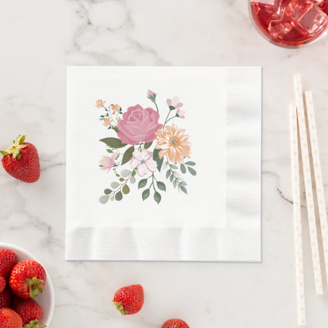 Blume Serviette (Beispiel)
