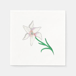 Blume Serviette