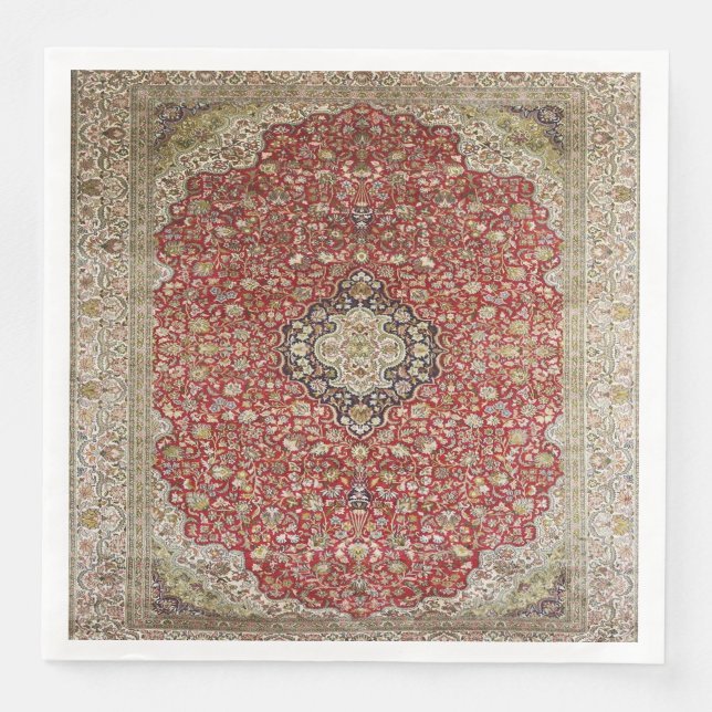Blume Serviette (Vorderseite)