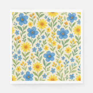 Blume Servietten! Serviette