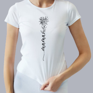 Blume Shirt der Mutter