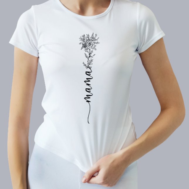 Blume Shirt der Mutter (Von Creator hochgeladen)