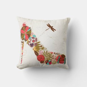 Blume Shoe American MoJo Pillow Kissen