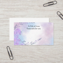 Blume Shop Blume Geschenkkarte Visitenkarte