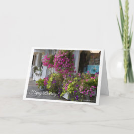 Blume Shop Geburtstagskarte Karte