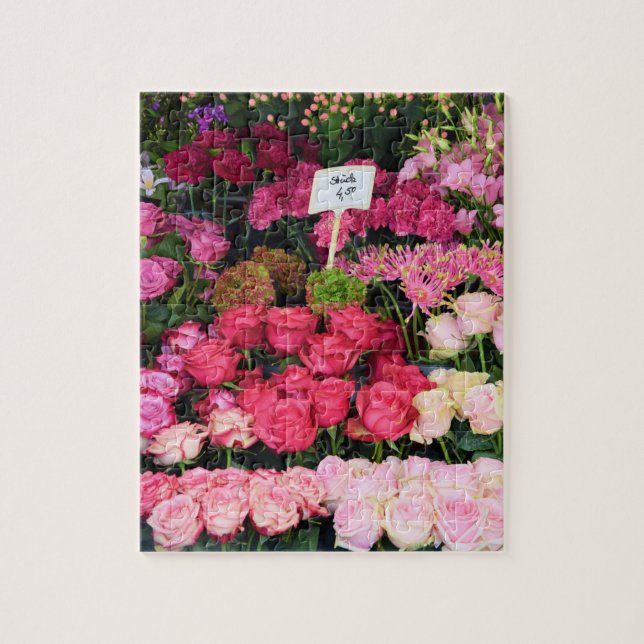 Blume Shop - München Markt - 8x10 - 110 Stk. Puzzle (Vertikal)