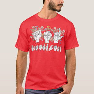 Blume SignLanguage ASL Instructor T-Shirt