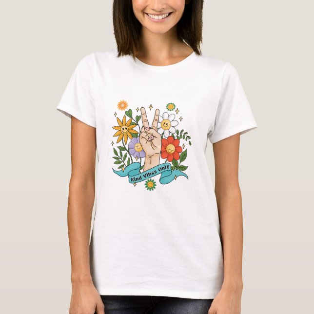 Blume sind immer gut T-Shirt (Vorderseite)