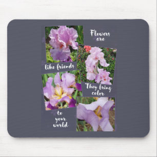 Blume sind wie Freunde Mousepad