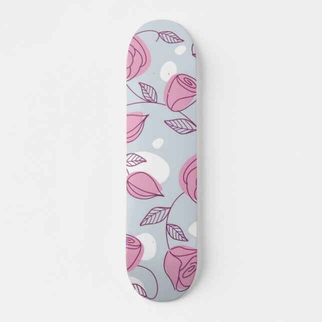 Blume Skateboard (Vorne)