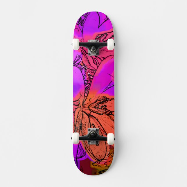 BLUME SKATEBOARD (Vorderseite)