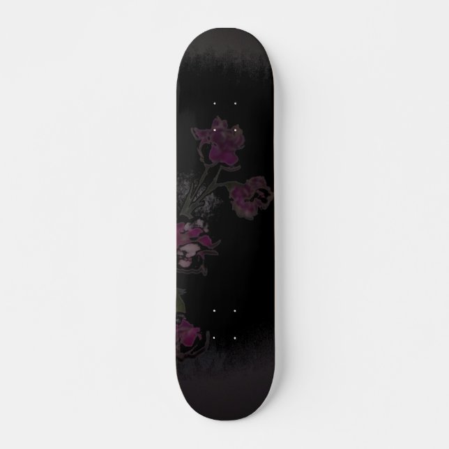 Blume Skateboard (Vorne)