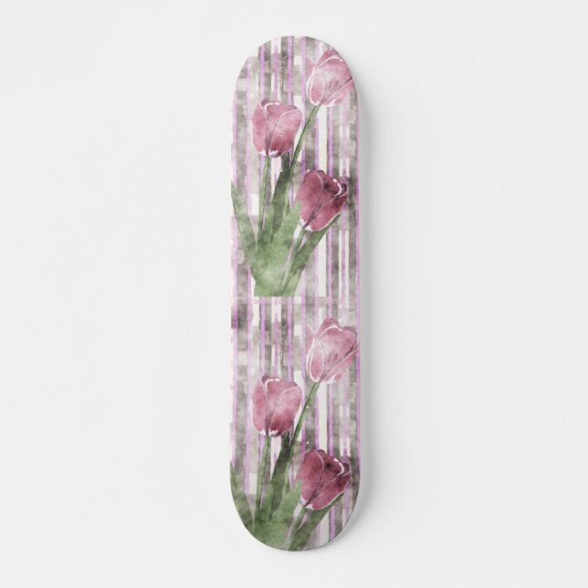 Blume Skateboard (Vorne)