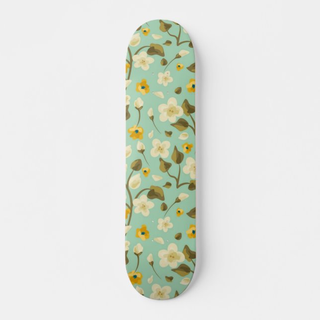 Blume Skateboard (Vorne)