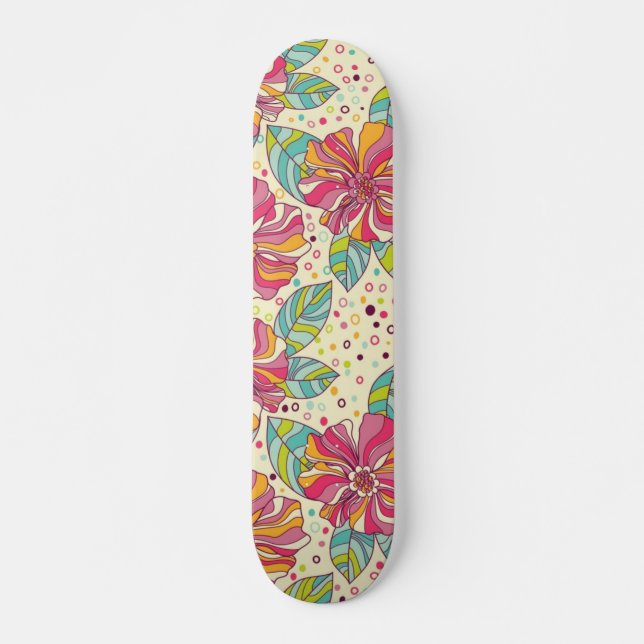Blume Skateboard (Vorne)