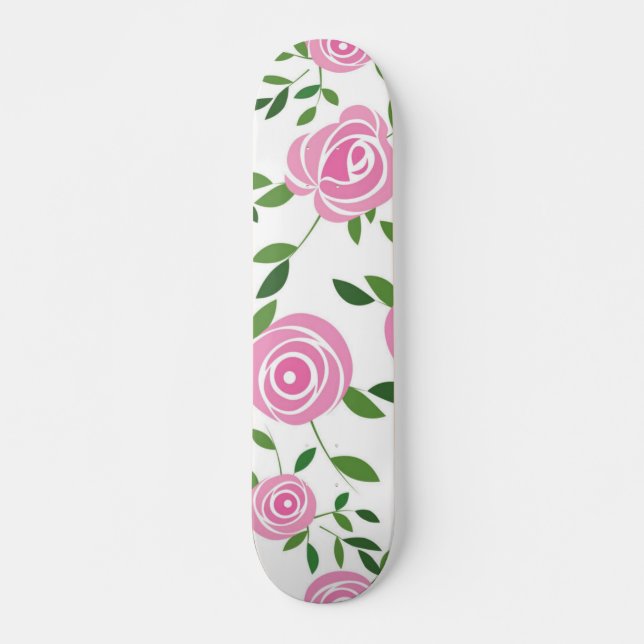 Blume Skateboard (Vorne)