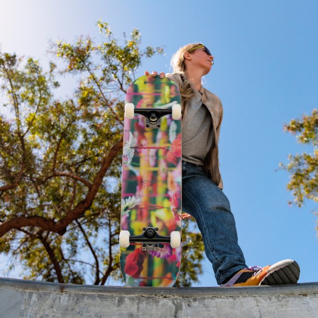 Blume Skater Skateboard (Außenbereich 1)